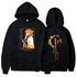 Demon Slayer black Hoodie Rengoku Kyoujurou - Preppy Kids (Grand Bazaar)