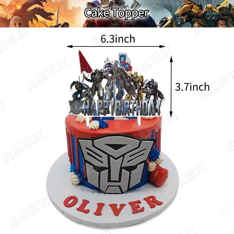 Transformers Ultimate Party Decoration Package - Preppy Kids (Grand Bazaar)