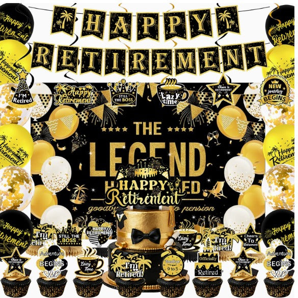 Happy Retirement Package Ultimate Edition with Backdrop