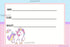 Unicorn school Labels (3 x 3 inches) HQ Waterproof stickers Name Subject Class - Preppy Kids (Grand Bazaar)