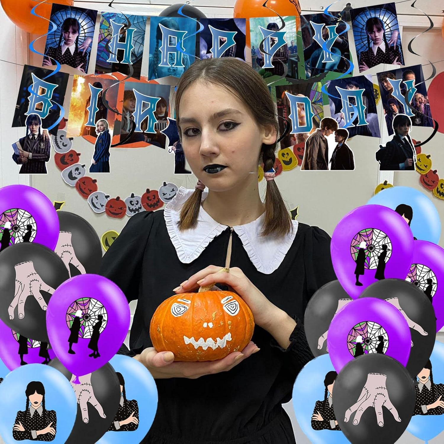Wednesday Party Decoration Package Version 2