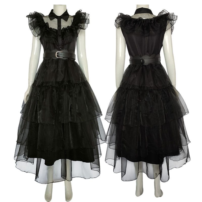 Wednesday Cosplay Outfit costume (Dress only)