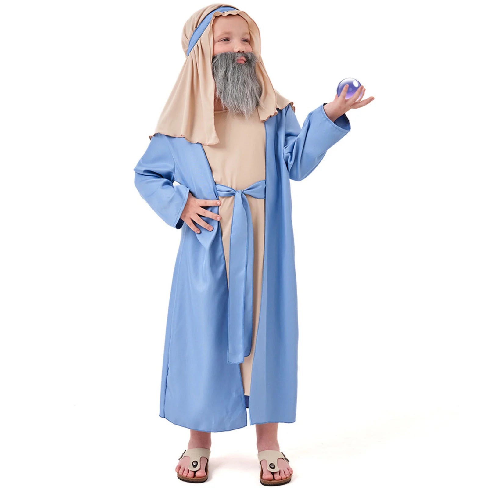 Three Wise Men 3 Blue Brown Arab cosplay outfit costume Christmas Play wiseman - Preppy Kids (Grand Bazaar)