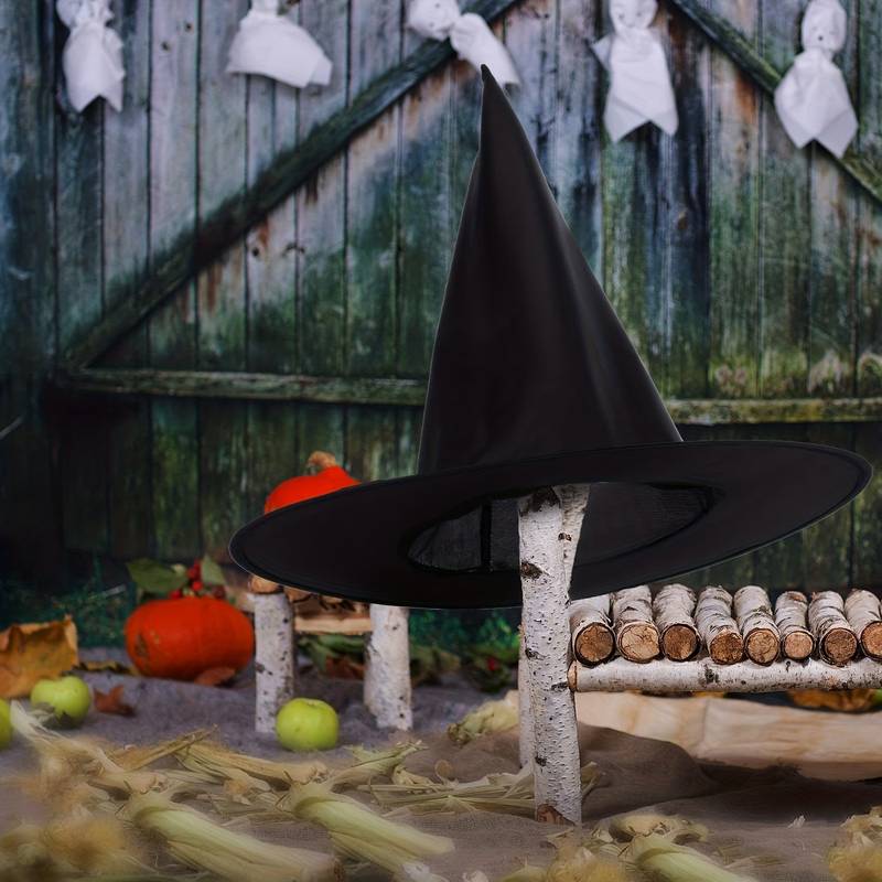 Halloween Witch Hat (Black) - Preppy Kids (Grand Bazaar)