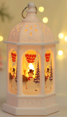 Christmas Mini Lantern Lantern LED Night Light Decorative Lamp Light - Preppy Kids (Grand Bazaar)