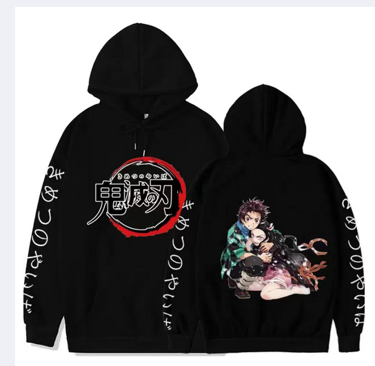 Demon Slayer Kamado Siblings Hoodie - Preppy Kids (Grand Bazaar)