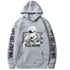 Jujutsu Kaisen Satoru Gojo Hoodie Grey Fleece - Preppy Kids (Grand Bazaar)