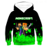Minecraft Green Flames Hoodie (Zipper) - Preppy Kids (Grand Bazaar)