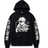 Jujutsu Kaisen Satoru Gojo Hoodie Black Fleece - Preppy Kids (Grand Bazaar)
