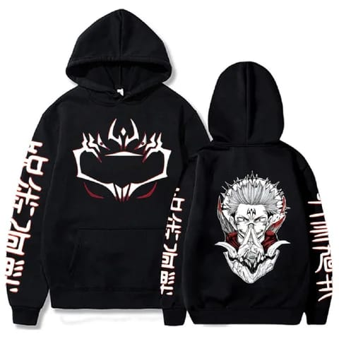 Jujutsu Kaisen Sukuna Domain Expansion Hoodie - Preppy Kids (Grand Bazaar)