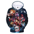 Demon Slayer Ultimate ZIpper 3D Hoodie Tanjiro Nezuko - Preppy Kids (Grand Bazaar)