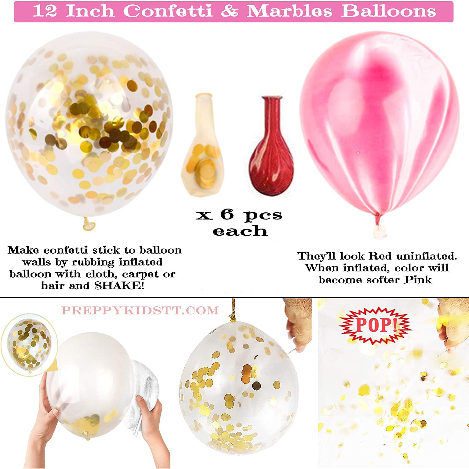 1st Birthday Ultimate Birthday Girl Party Packaage Decorations - Preppy Kids (Grand Bazaar)