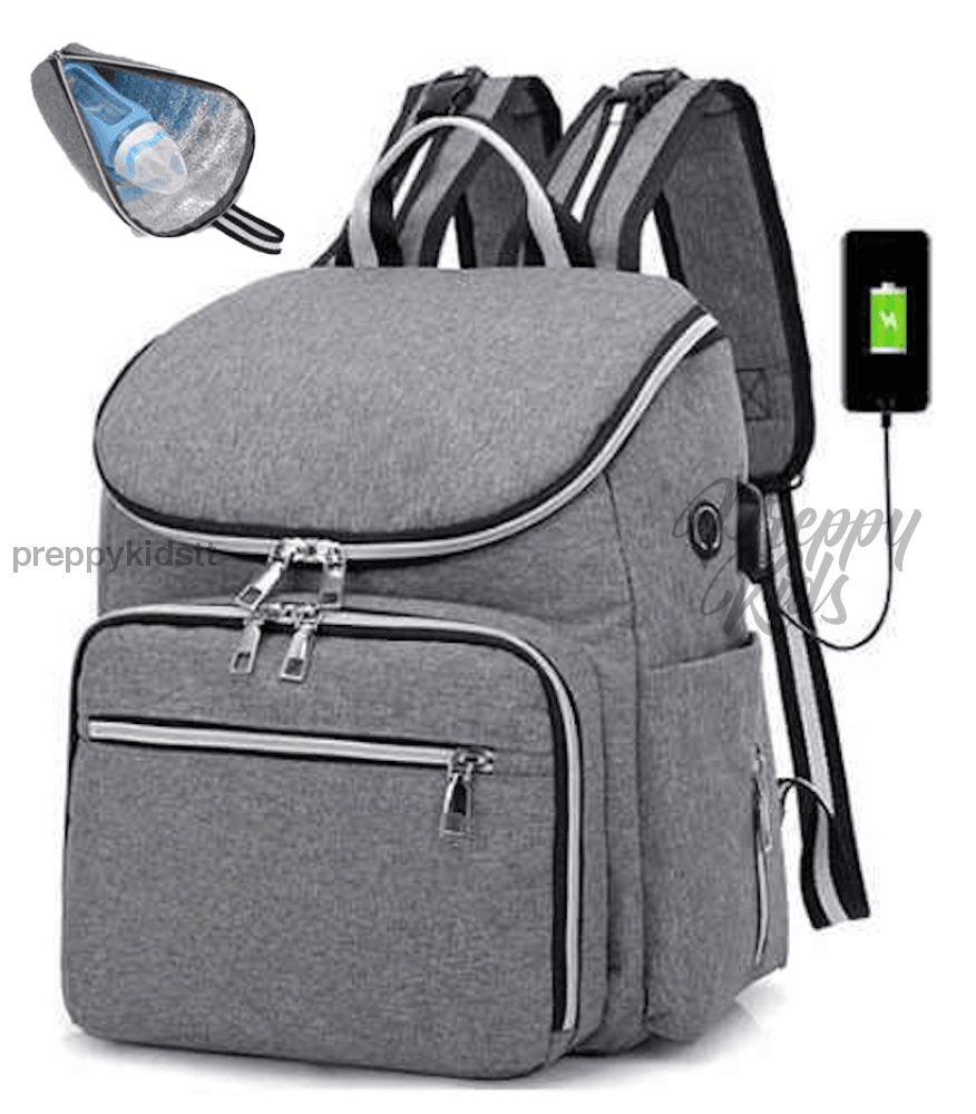 3 In 1 Waterproof Usb Mummy Baby Bags