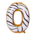 Donut Number Foil 40 " Helium Balloons . 1 to 9 - Preppy Kids (Grand Bazaar)