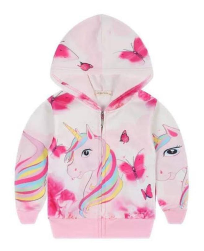 Unicorn World Zipper Hoodie - Preppy Kids (Grand Bazaar)