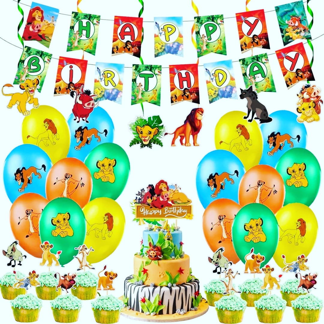 Lion King Party Decorations Version 2 - Preppy Kids (Grand Bazaar)