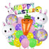 Easter Ultimate Balloon set Decoration package - Preppy Kids (Grand Bazaar)