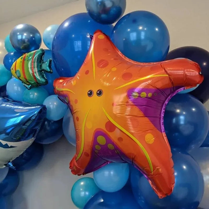Ocean Theme Shark Octopus Sea fish nemo Decorations Under the sea - Preppy Kids (Grand Bazaar)