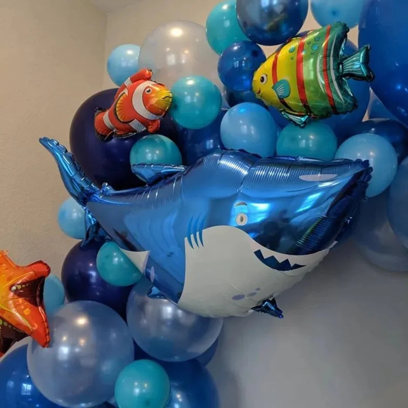 Ocean Theme Shark Octopus Sea fish nemo Decorations Under the sea - Preppy Kids (Grand Bazaar)