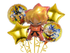 Dragon Ball Z GOKU 5PC Anime Foil Balloon - Preppy Kids (Grand Bazaar)