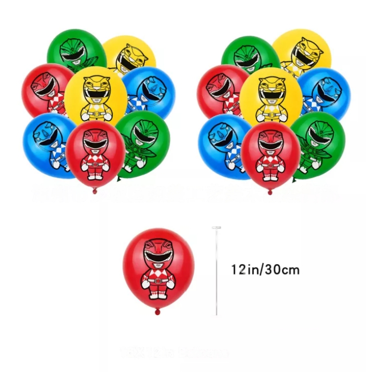 Power Rangers Version 2 Party package - Preppy Kids (Grand Bazaar)