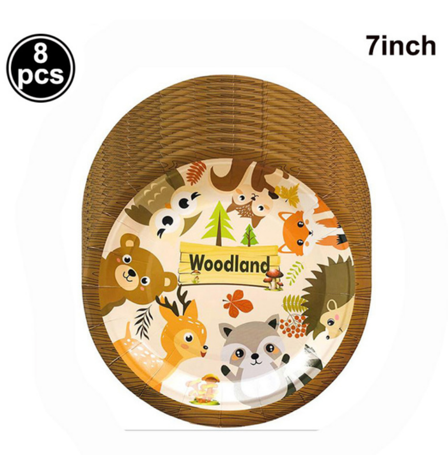 Animal Woodland Party decoration package - Preppy Kids (Grand Bazaar)