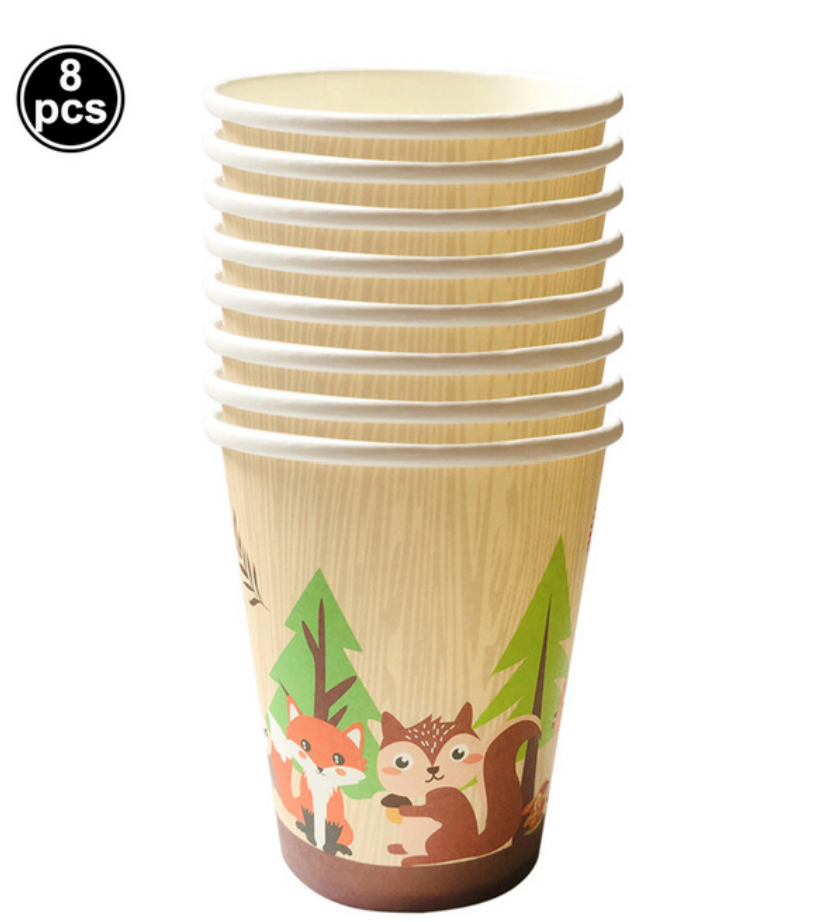 Animal Woodland Party decoration package - Preppy Kids (Grand Bazaar)