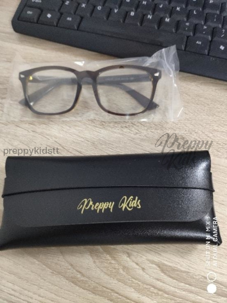 Adult Blue Light Blockers (White Leopard) (Non-Prescription) Glasses