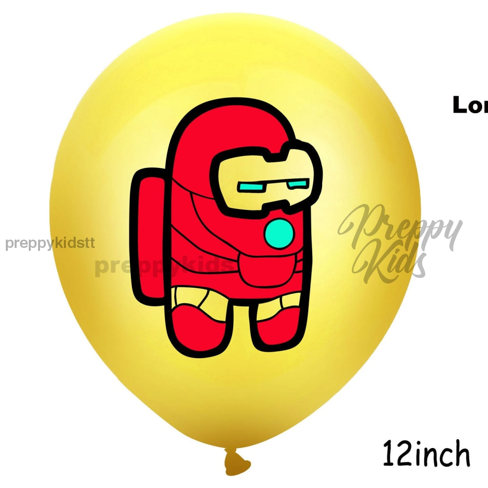 Among Us 24 Pcs Latex Balloons Party Decorations