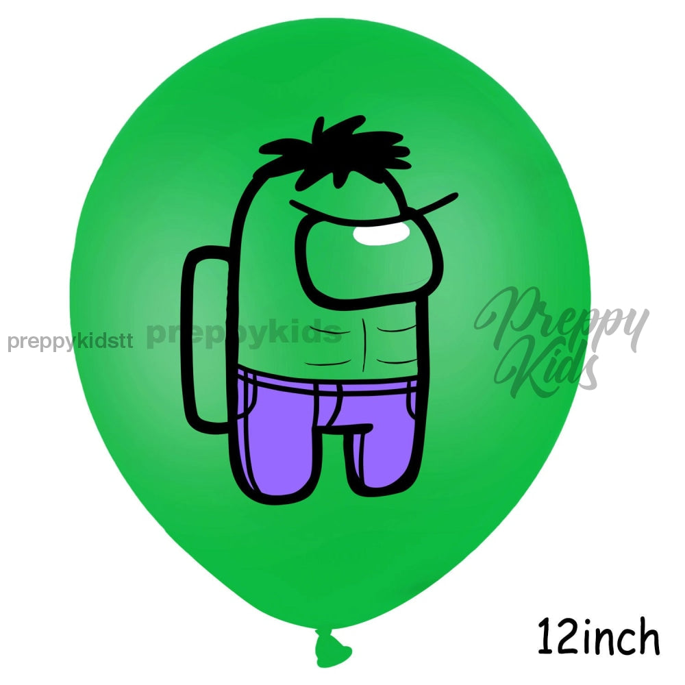 Among Us 24 Pcs Latex Balloons Party Decorations