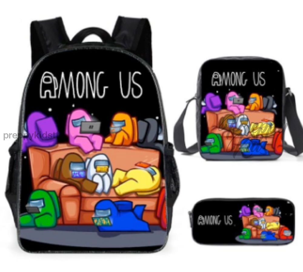 Among Us Backpack set (3PC) Couch