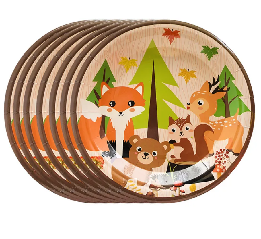 Animal Woodland Party decoration package - Preppy Kids (Grand Bazaar)