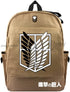 Attack On Titan Bookbag (Brown) Backpack
