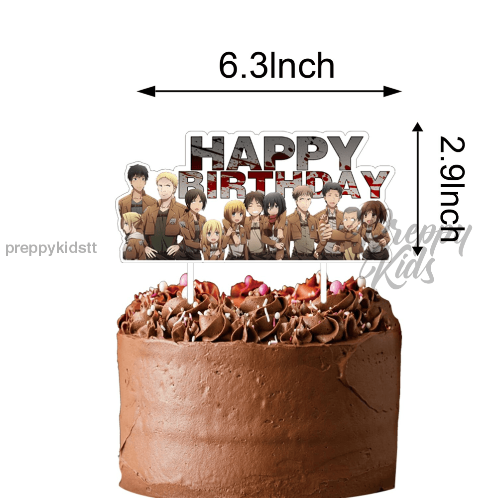 Attack On Titans Party Decorations