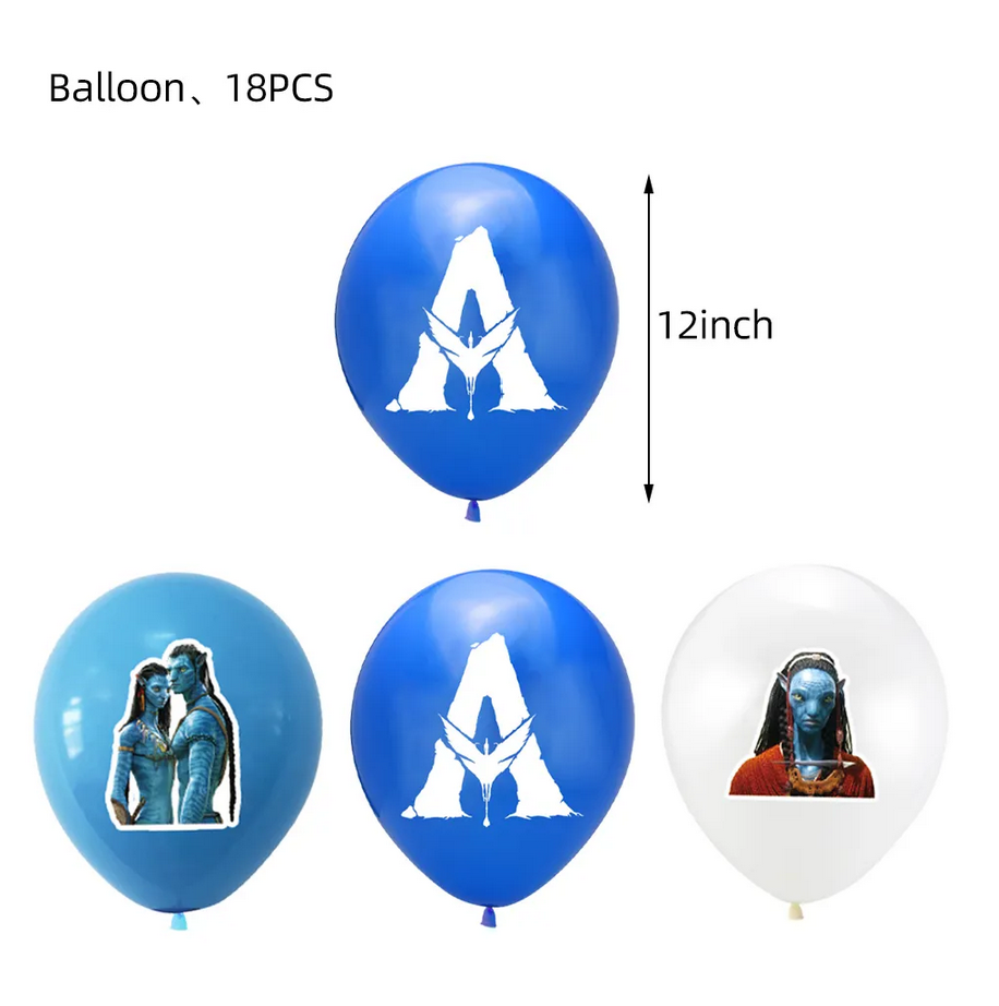 Avatar  Party Decoration Package - Preppy Kids (Grand Bazaar)