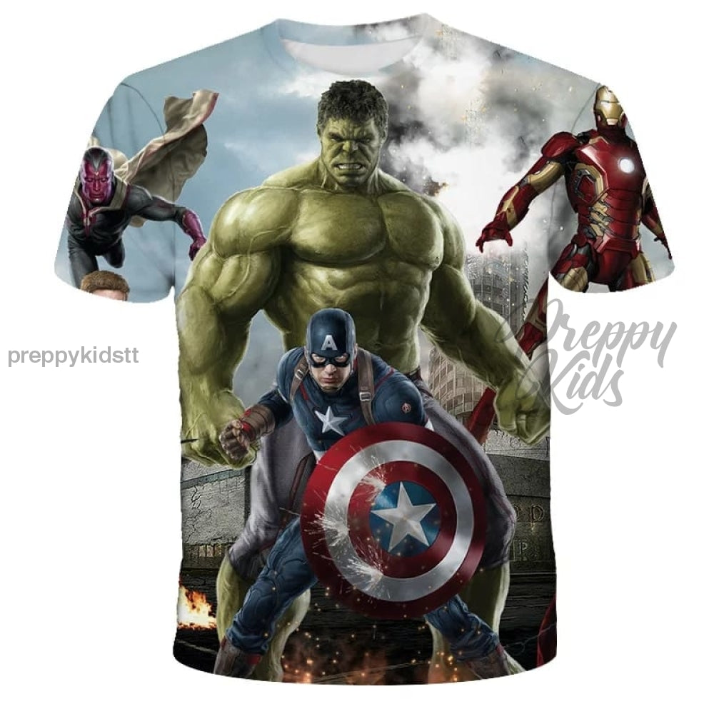 Captain america 3d t shirt on sale