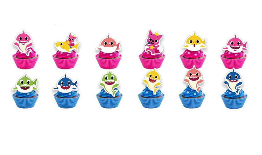 Baby Shark Party Lite birthday decorations package - Preppy Kids (Grand Bazaar)