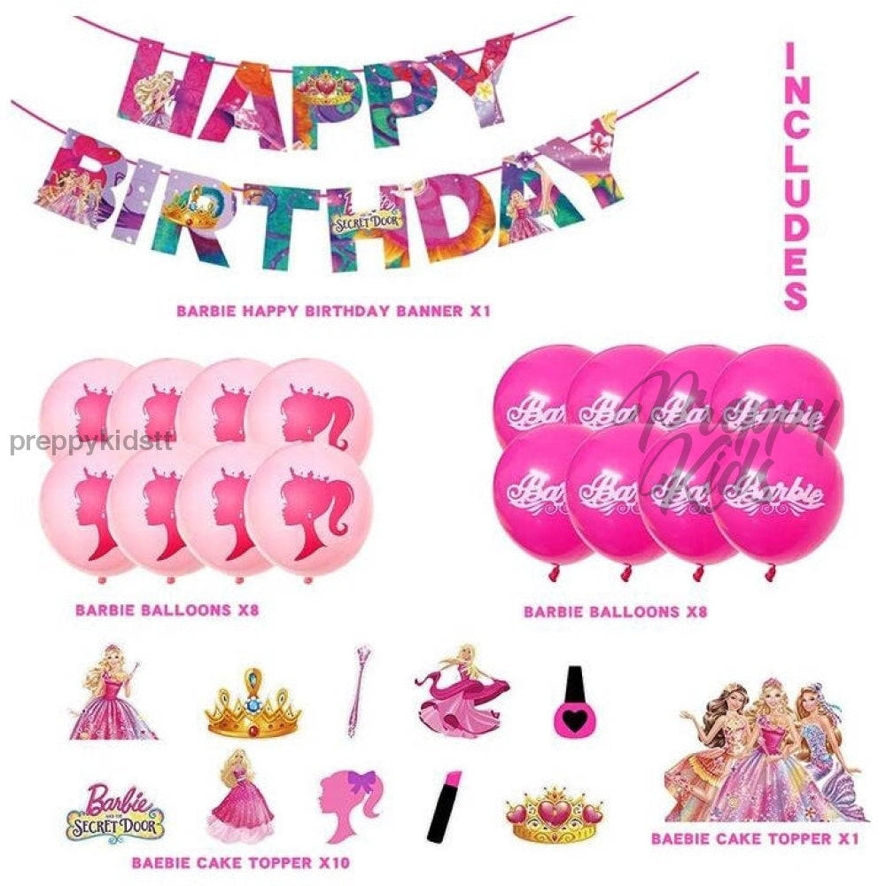 Barbie Party Decorations