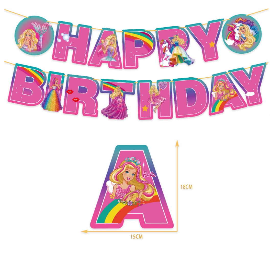 Barbie Party Decorations Package