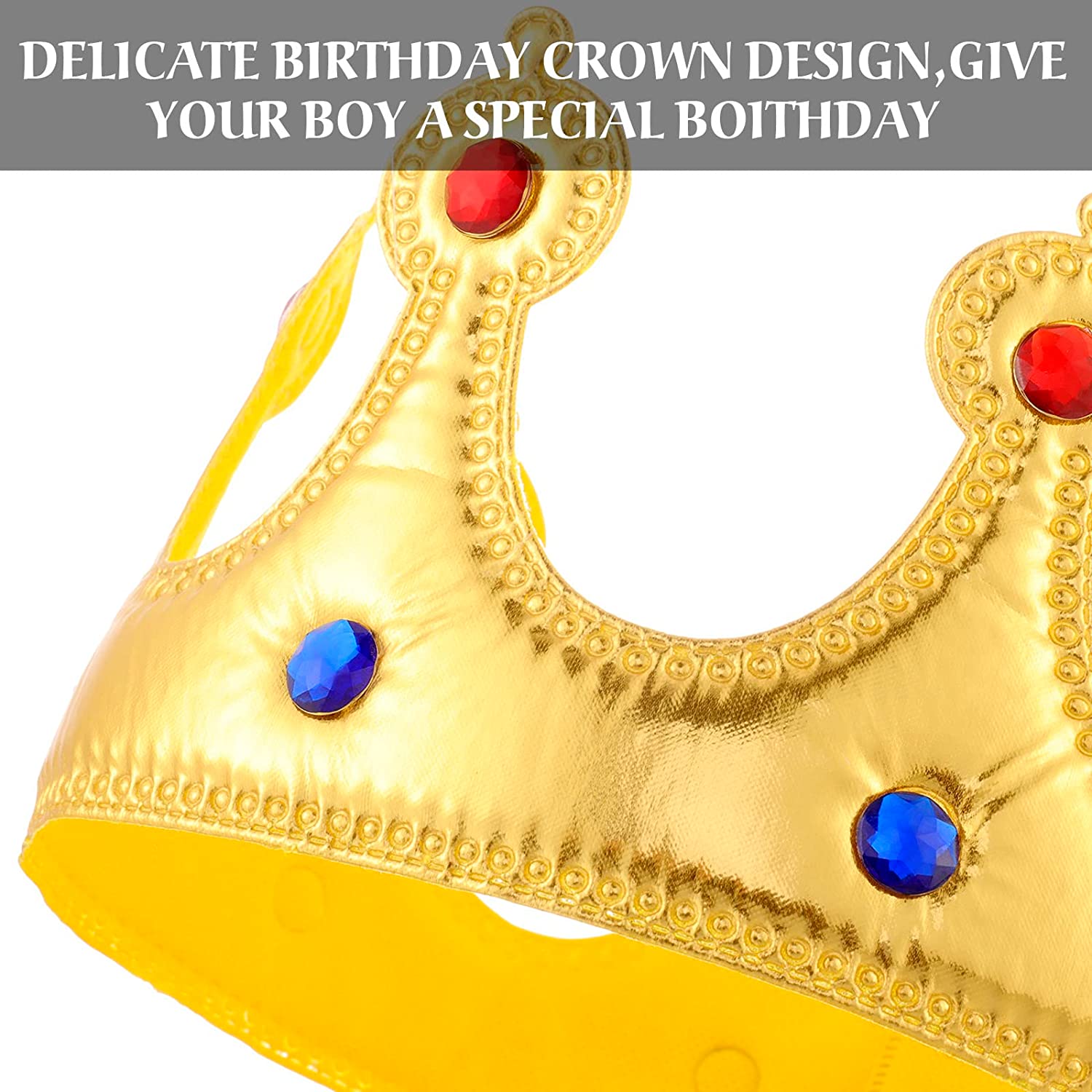 Birthday Boy Kit : Sash, Crown , Badge and Happy Birthday Banner - Preppy Kids (Grand Bazaar)