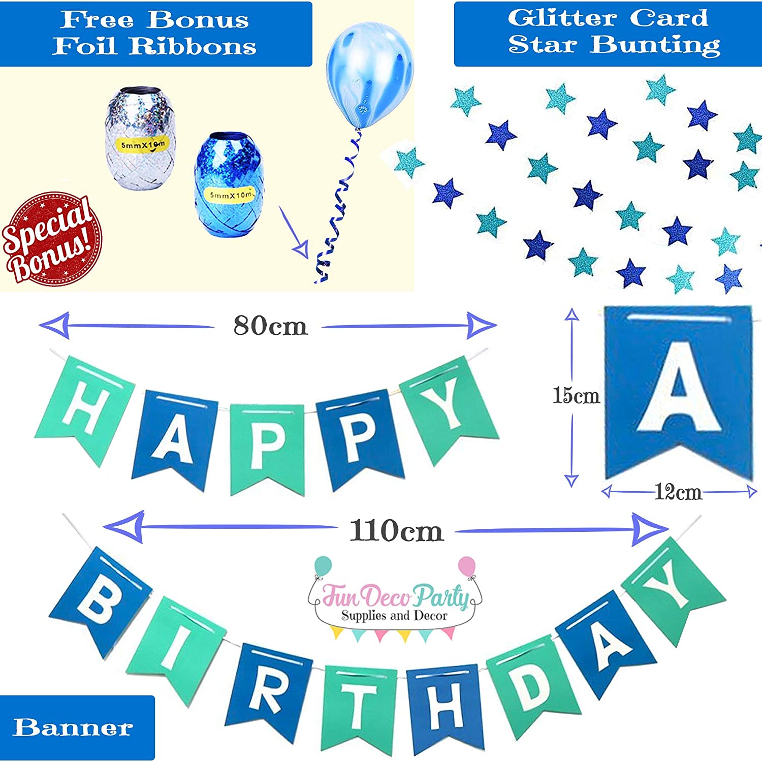 1st Birthday Ultimate Birthday Boy Party Package Decorations One year - Preppy Kids (Grand Bazaar)