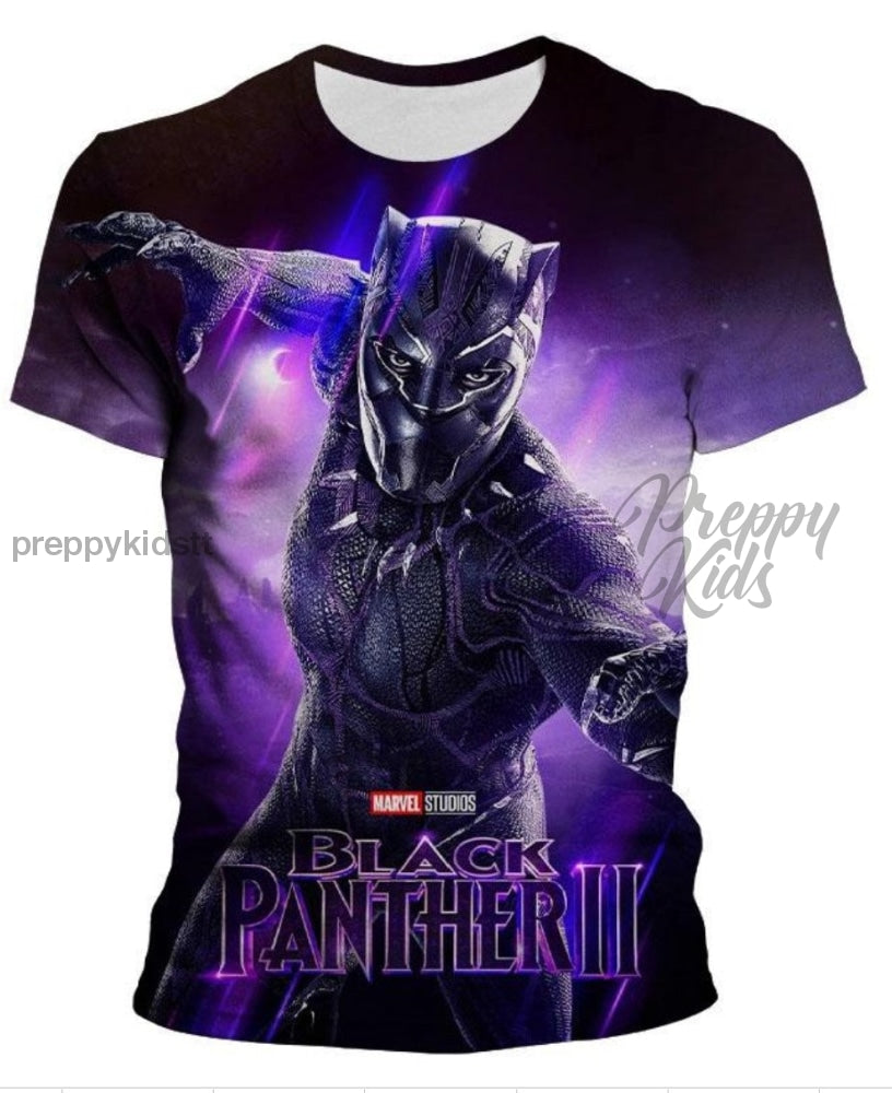 black panther kids t shirt