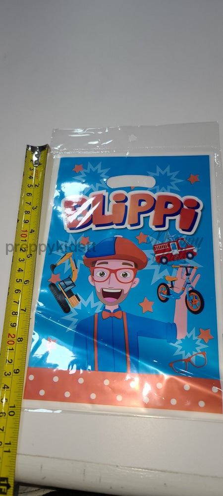Blippi Party Bags (10 Pcs) Party Decorations