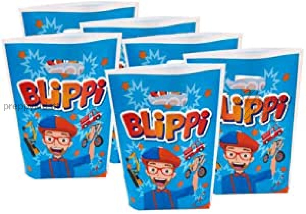Blippi Party Decorations Package With Tablecloth And Party Bags
