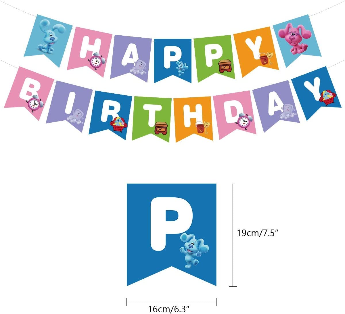 Blues Clues Party Decoration Package - Preppy Kids (Grand Bazaar)