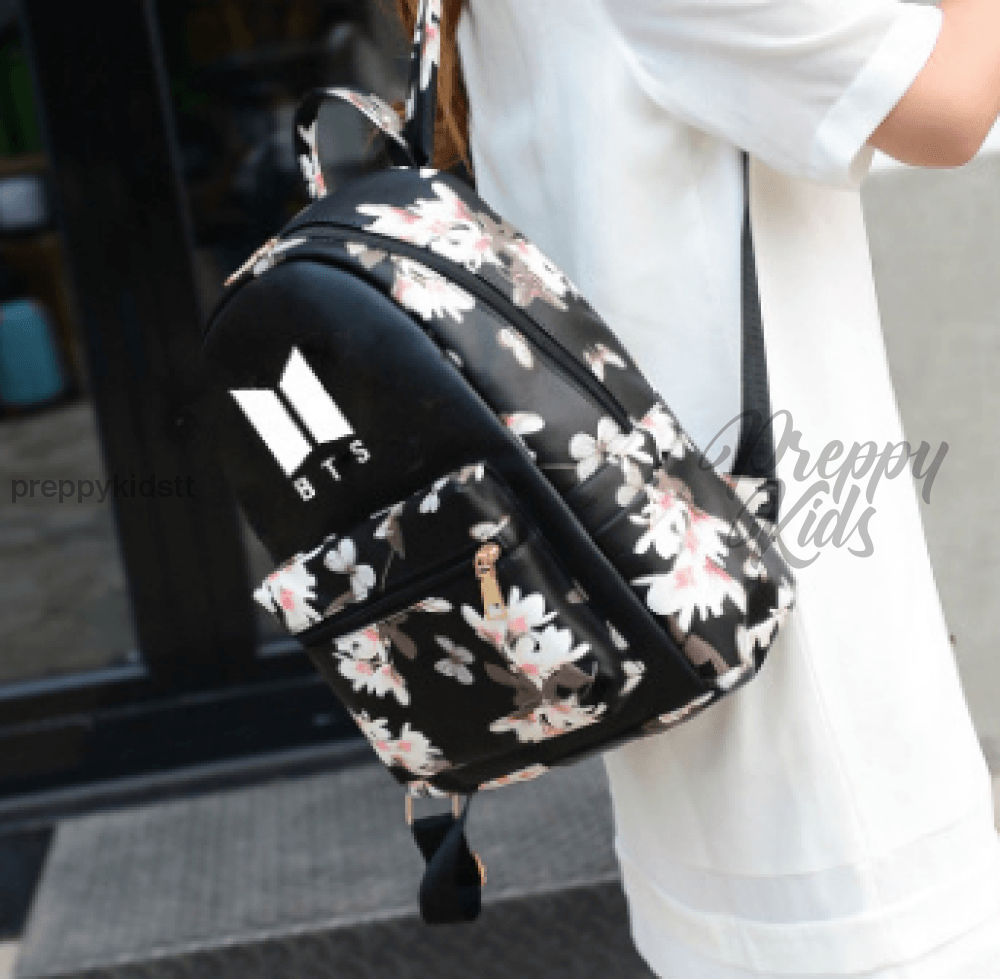 Bts Floral Backpack