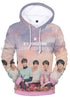 Bts Band 3D Hoodie Hoodies
