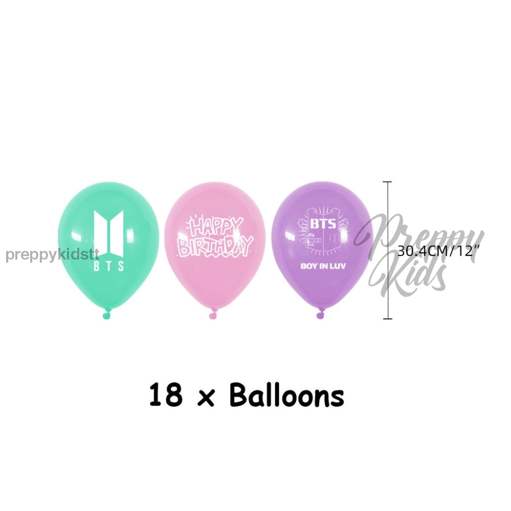 Bts Party Decorations