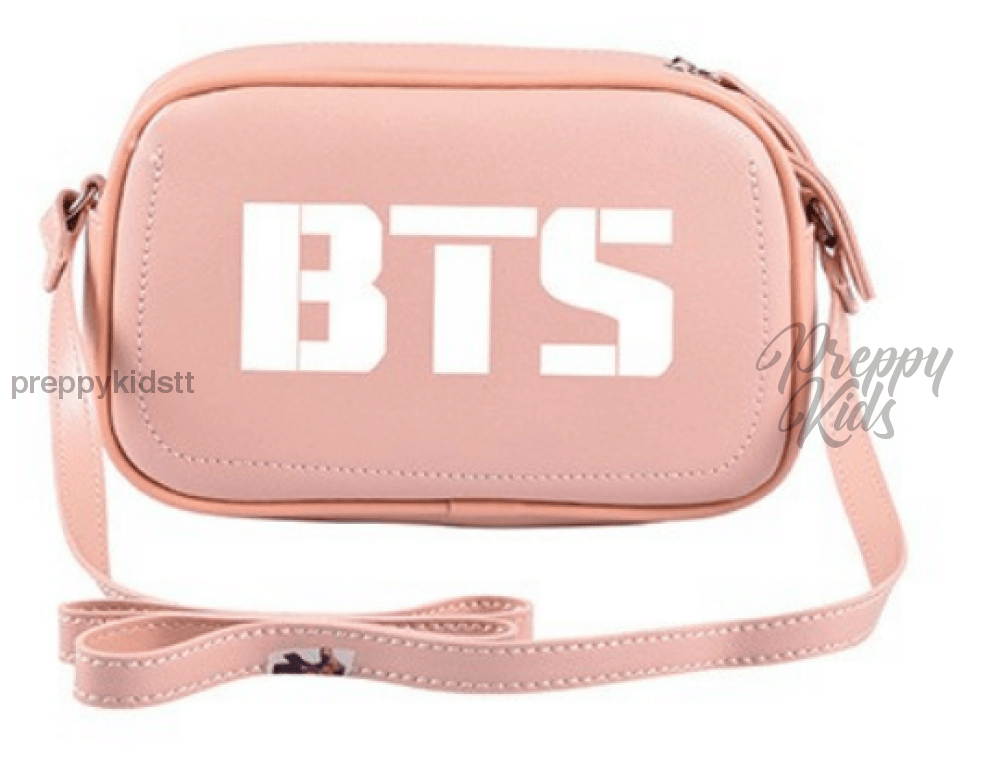 BTS PINK CROSSBAG Preppy Kids Grand Bazaar