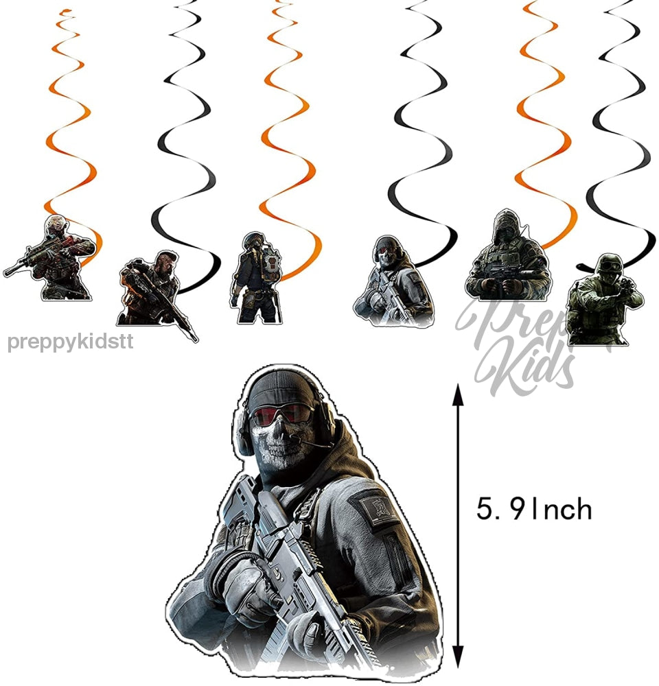 Call Of Duty Party Decorations (51Pcs)